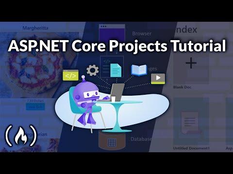 ASP.NET Core Tutorial – Beginner to Advanced Projects